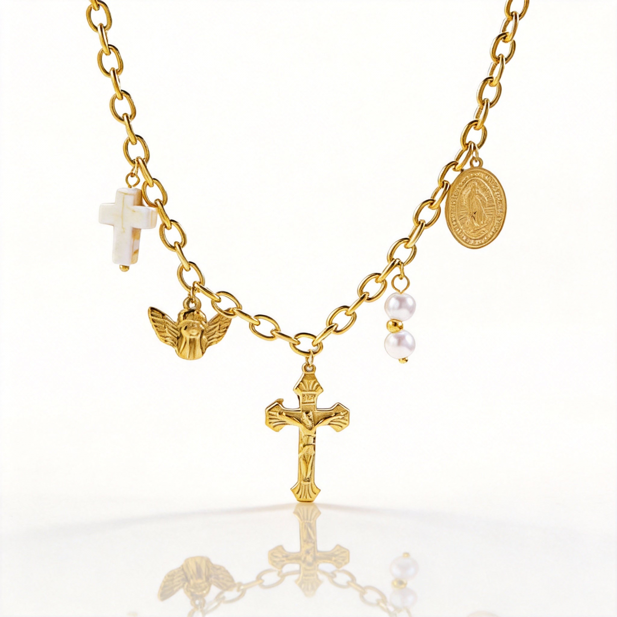 Guardian Light Beyond Cross Necklace